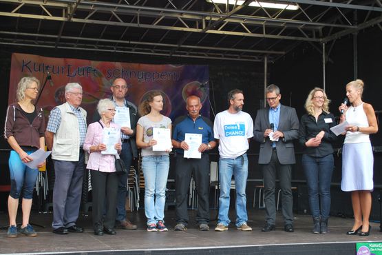 Preisverleihung „Aufs Rad und los! – STADTRADELN im Heidekreis“