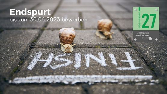 Grüne Hausnummer für besonders energieeffiziente Wohngebäude  (Fotocollage: Canva)
