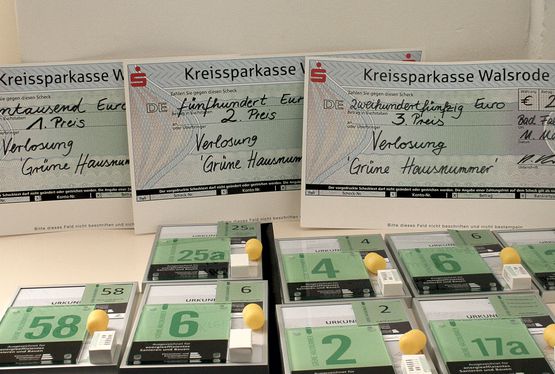 Preisverleihung Grüne Hausnummer