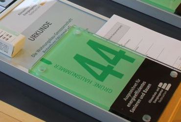Grüne Hausnummer Grüne Hausnummer