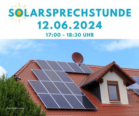 Solarsprechstunde